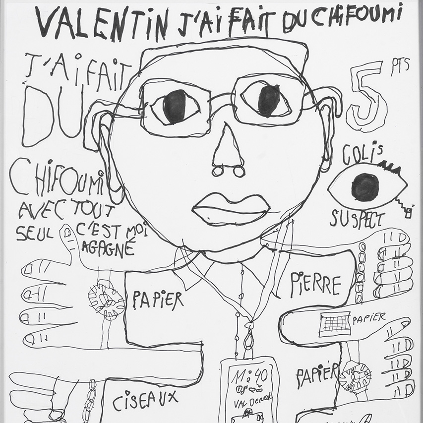 J’ai fait du chifoumi avec tout seul